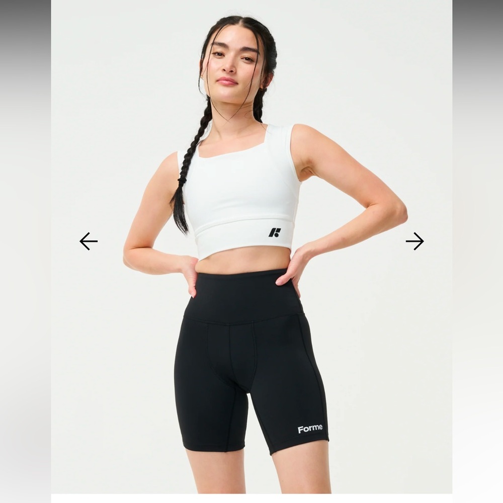 Forme Revive Bra Top Posture Sz XS NEW White Cloud